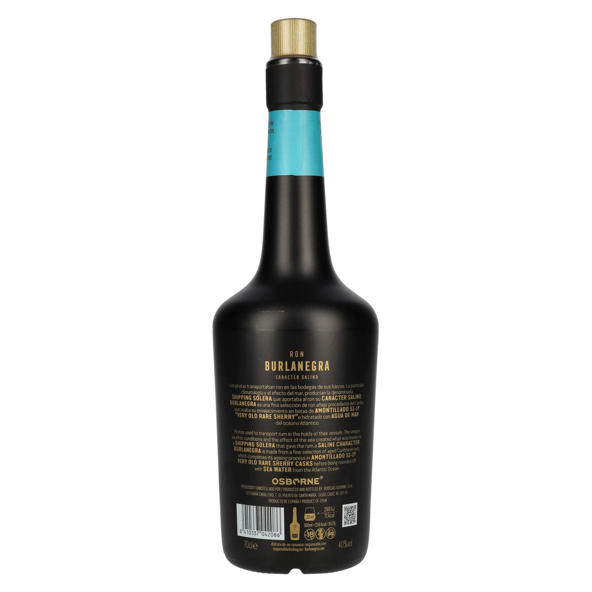 Ron Burla Negra 40% ABV 0.7l
