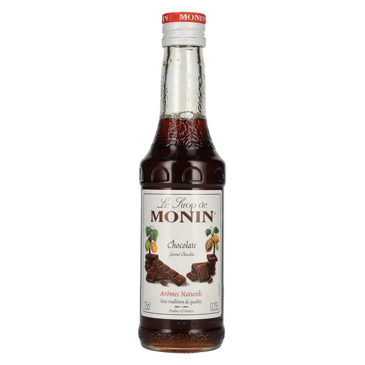 Sirop Monin CHOCOLAT 0,25 l, date limite de consommation : 30/09/2026