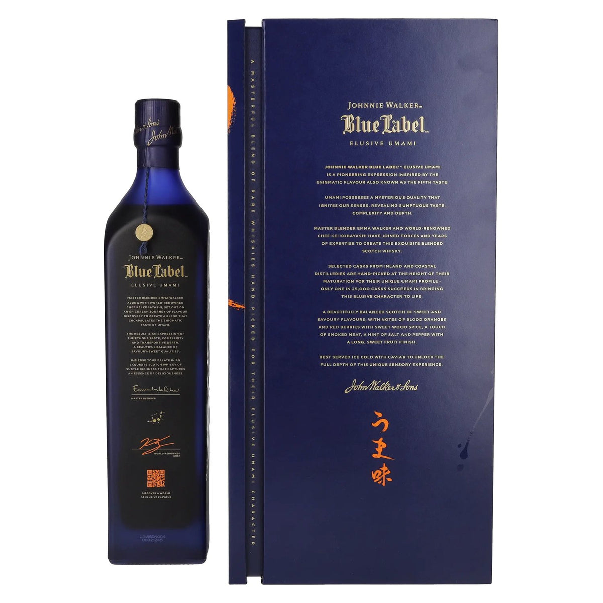 Johnnie Walker Blue Label ELUSIVE UMAMI Blended Scotch Whisky Limited Release 43% Vol. 0,7l in Geschenkbox
