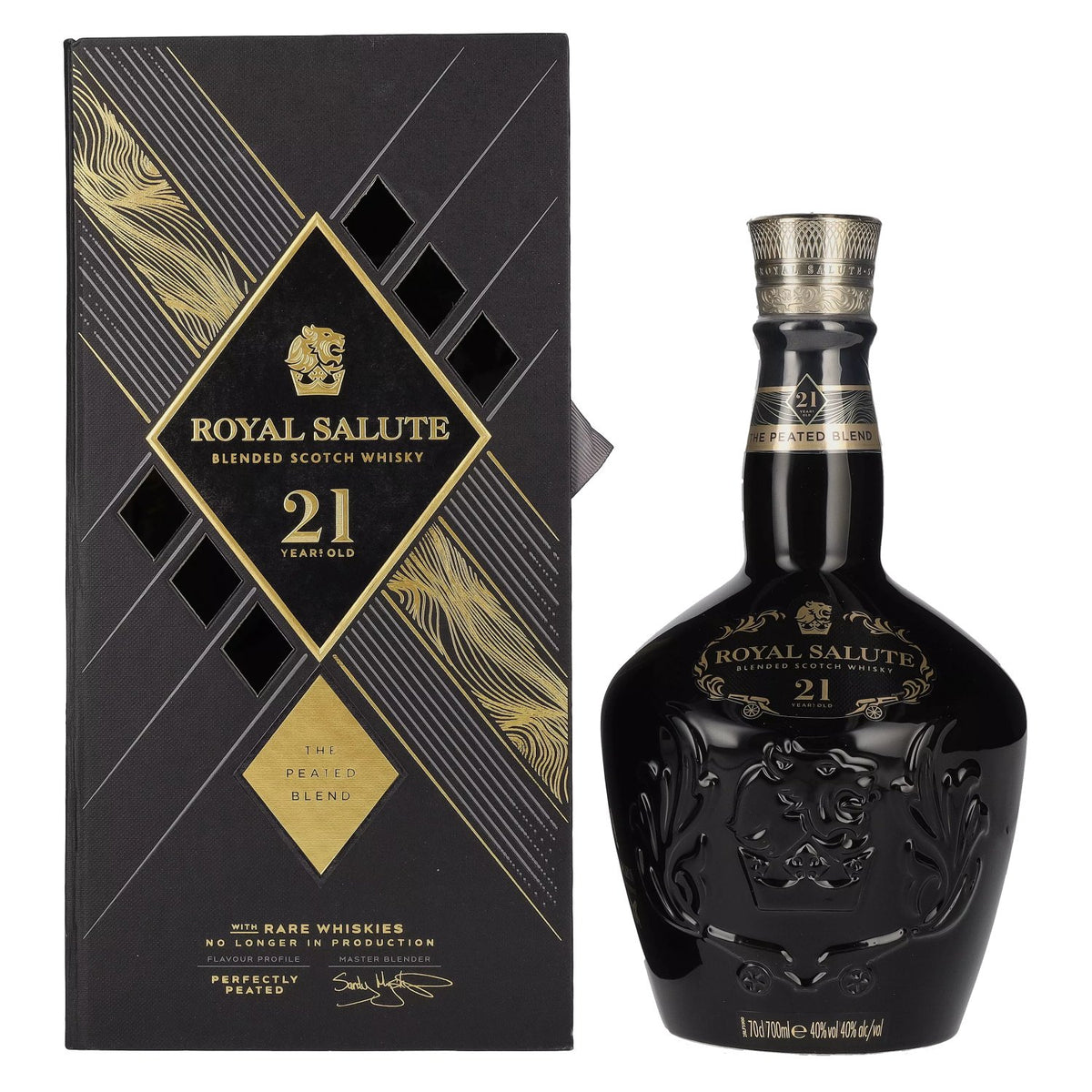 Royal Salute 21 Years Old THE PEATED BLEND 40% Vol. 0,7l in gift box