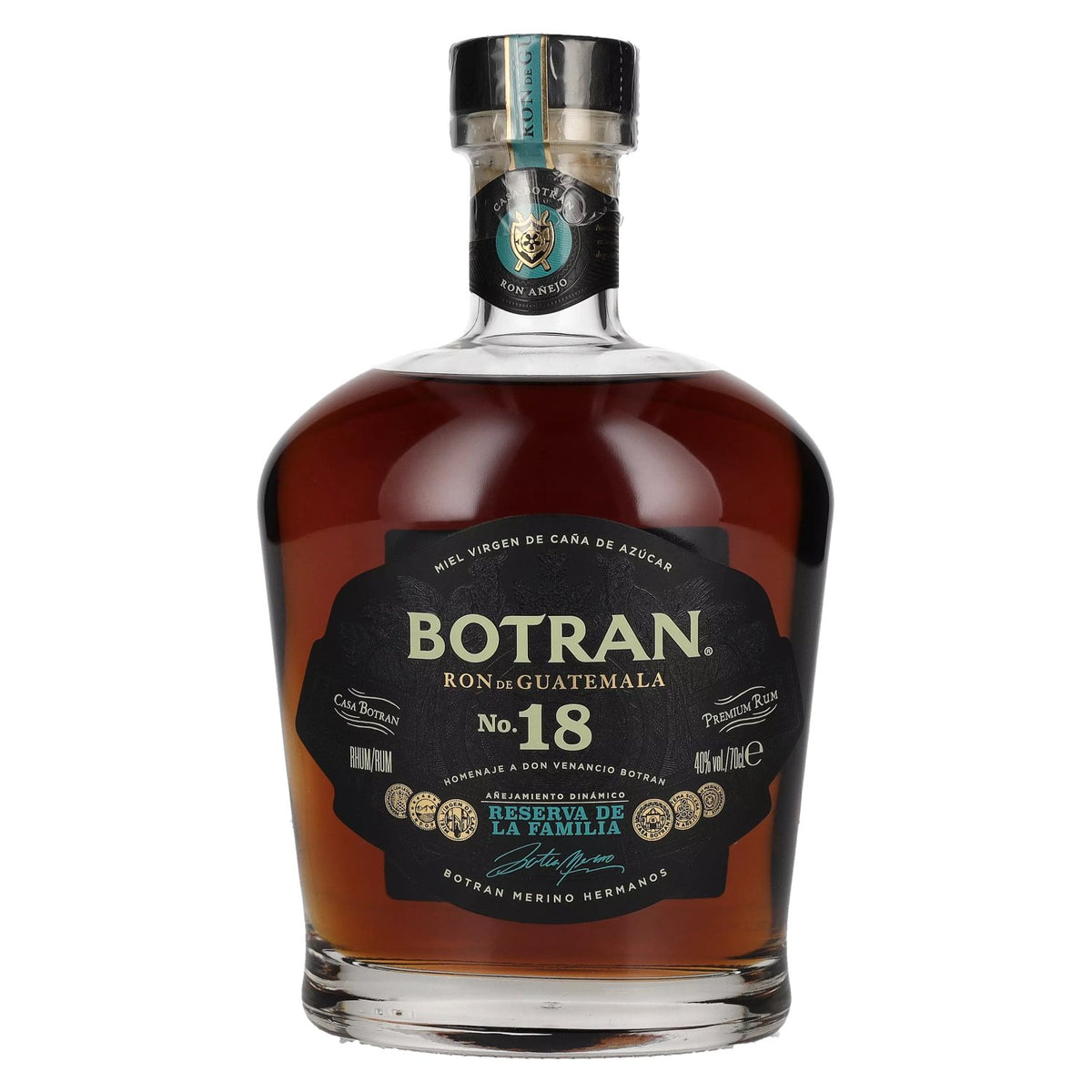 Botran Ron Botran Añejo No. 18 Reserva de la Familia 40% Vol. 0,7l