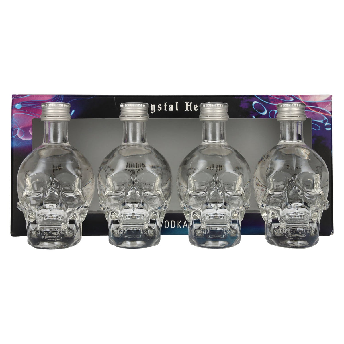 Crystal Head Vodka 40% Vol. 4x0,05l in Geschenkbox