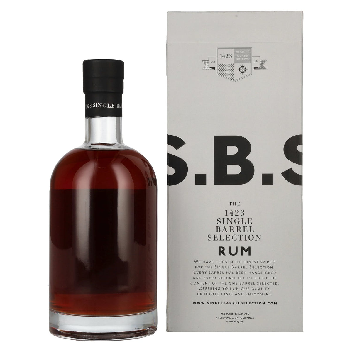 1423 S.B.S BARBADOS Bourbon and Port Cask 2013 55% vol. 0,7l en boîte cadeau