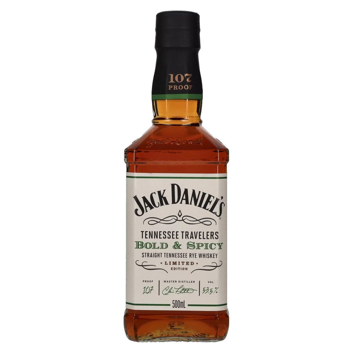 Jack Daniel's Tennessee Travelers BOLD &amp; SPICY Limited Edition 53,5% vol. 0,5l