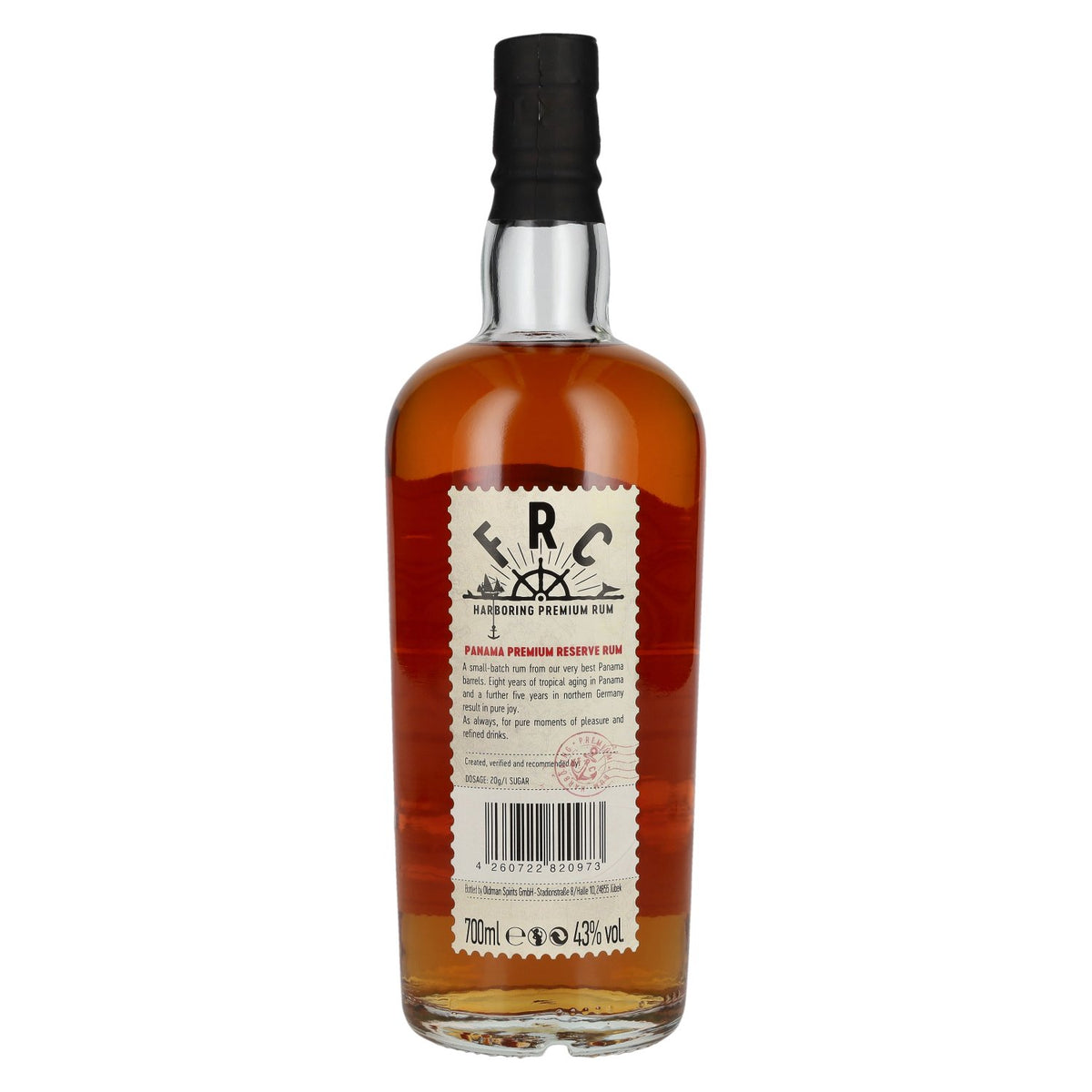 FRC 13 ans d'âge PANAMA Premium Reserve Rum Lot 2 43 % vol. 0,7 l