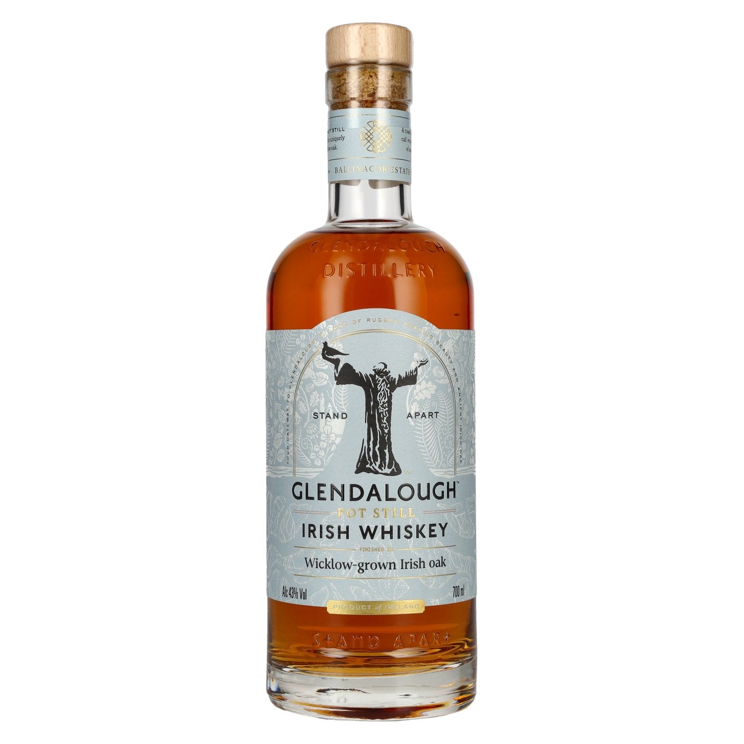 Glendalough Pot Still Irish Whiskey 43% ABV 0.7l