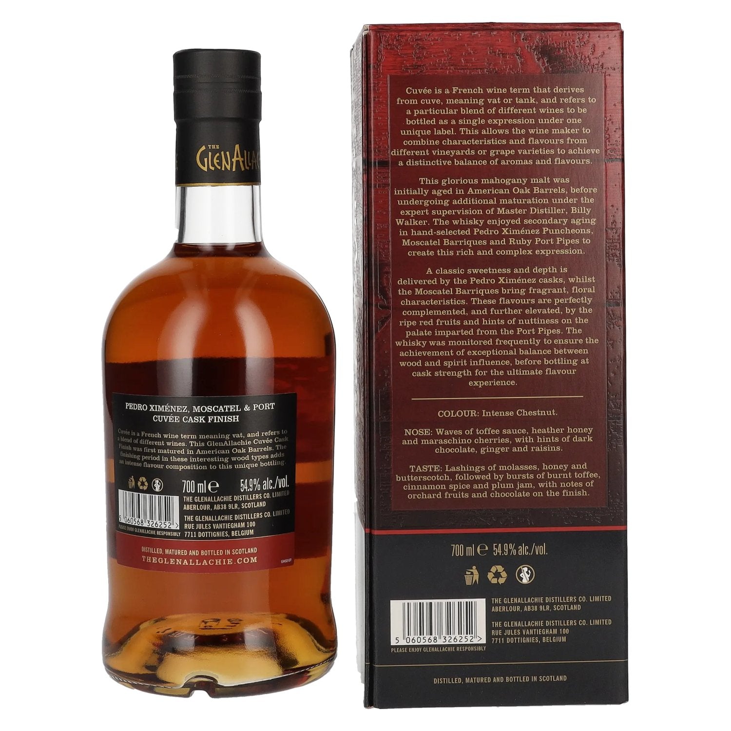 The GlenAllachie 10 Years Old Cuvée Cask Finish 2012 54,9% vol. 0,7l en coffret cadeau