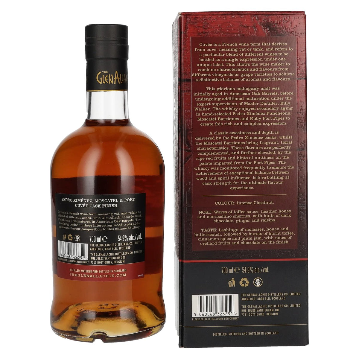 The GlenAllachie 10 Years Old Cuvée Cask Finish 2012 54,9% vol. 0,7l en coffret cadeau