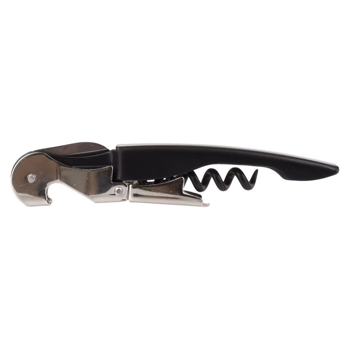 Waiter's knife, black, 1 piece