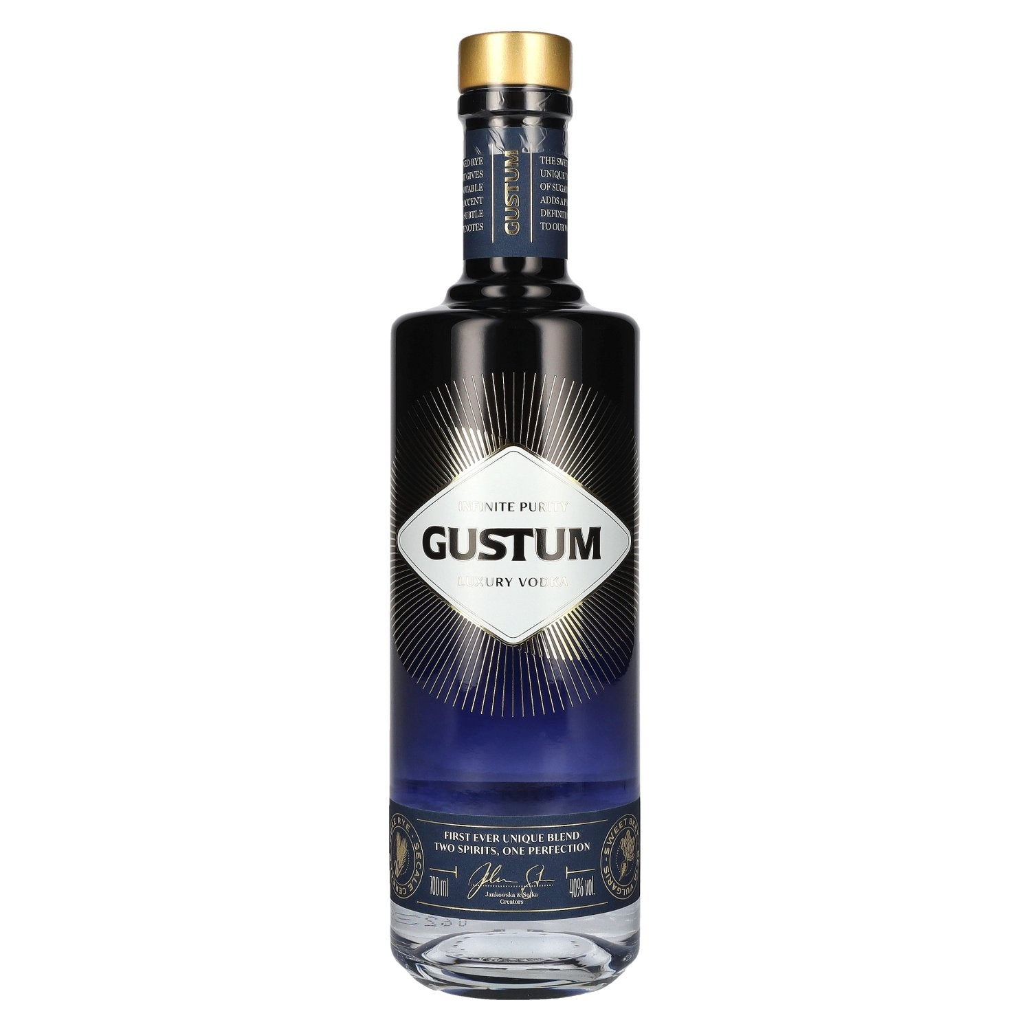 Gustum Luxury Infinite Purity Vodka 40% vol. 0.7 l