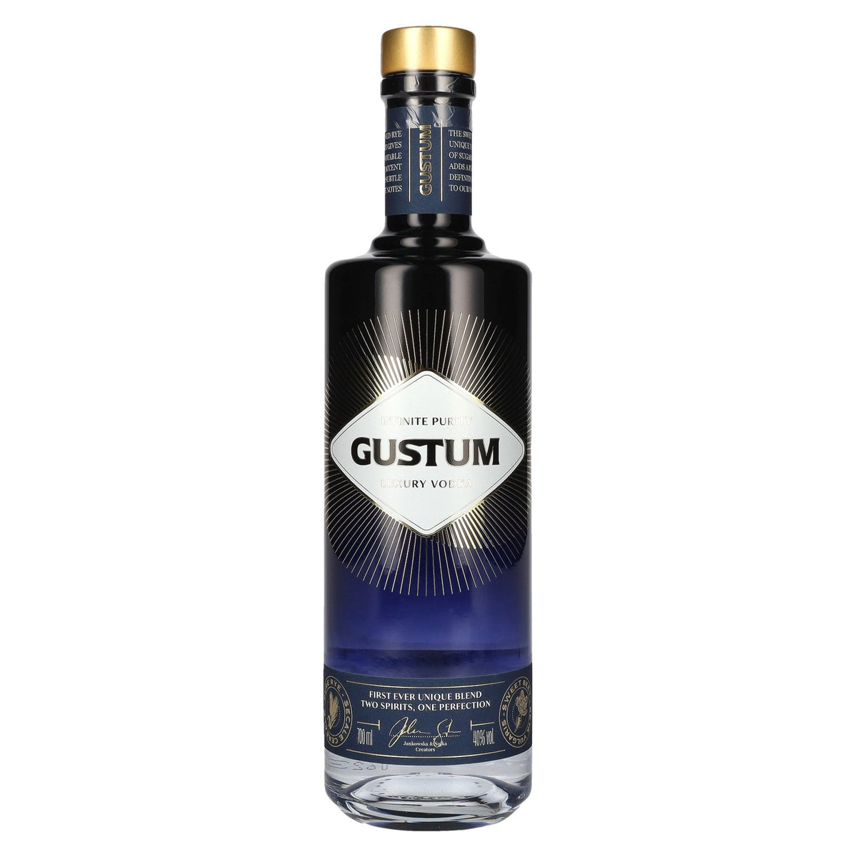 Gustum Luxury Infinite Purity Vodka 40% vol. 0.7 l