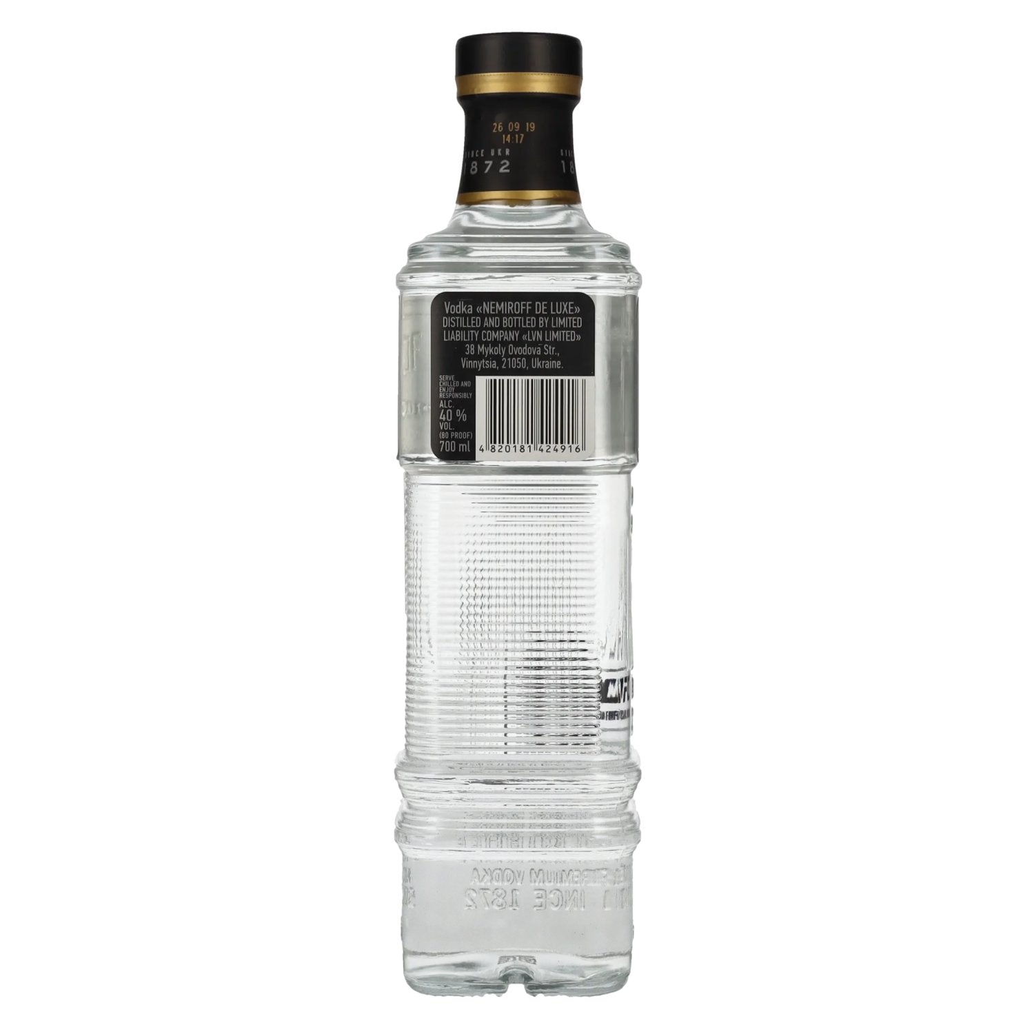 Nemiroff De Luxe Premium Vodka 40% Vol. 0,7l