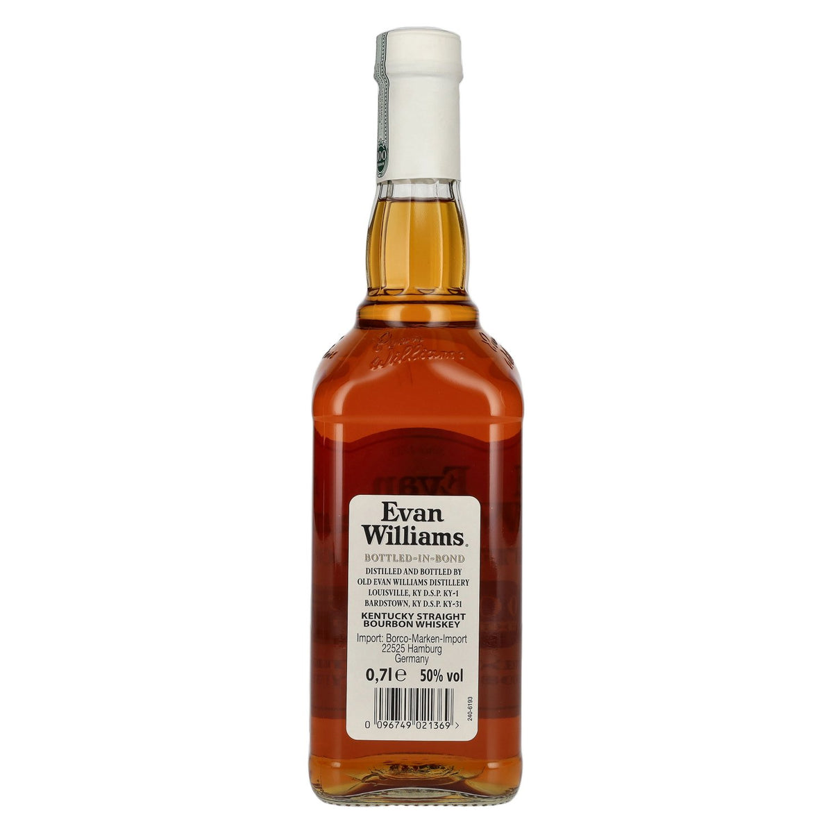 Evan Williams BOTTLED-IN-BOND Kentucky Straight Bourbon Whiskey 50% Vol. 0,7l