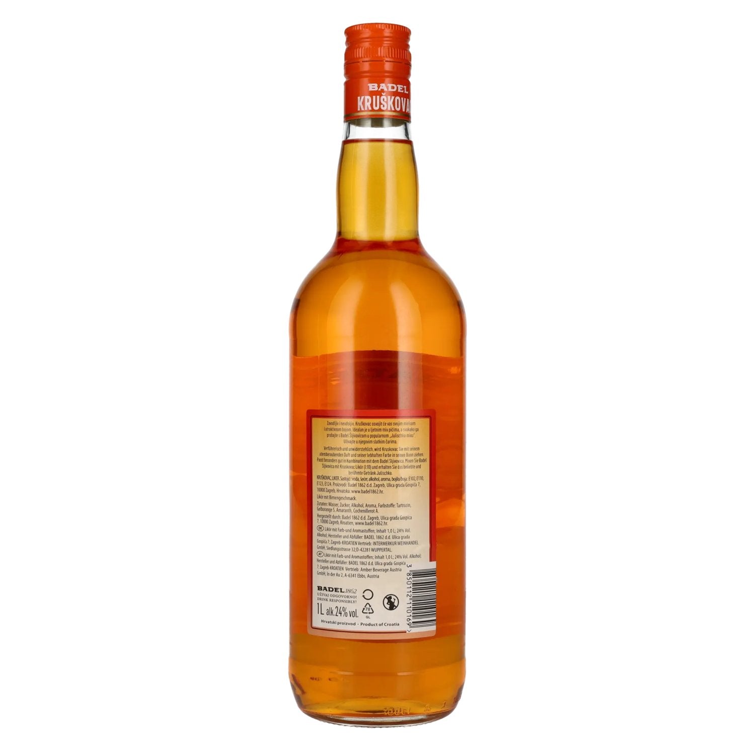 Badel Kruškovac Liqueur de poire 24% vol. 1l