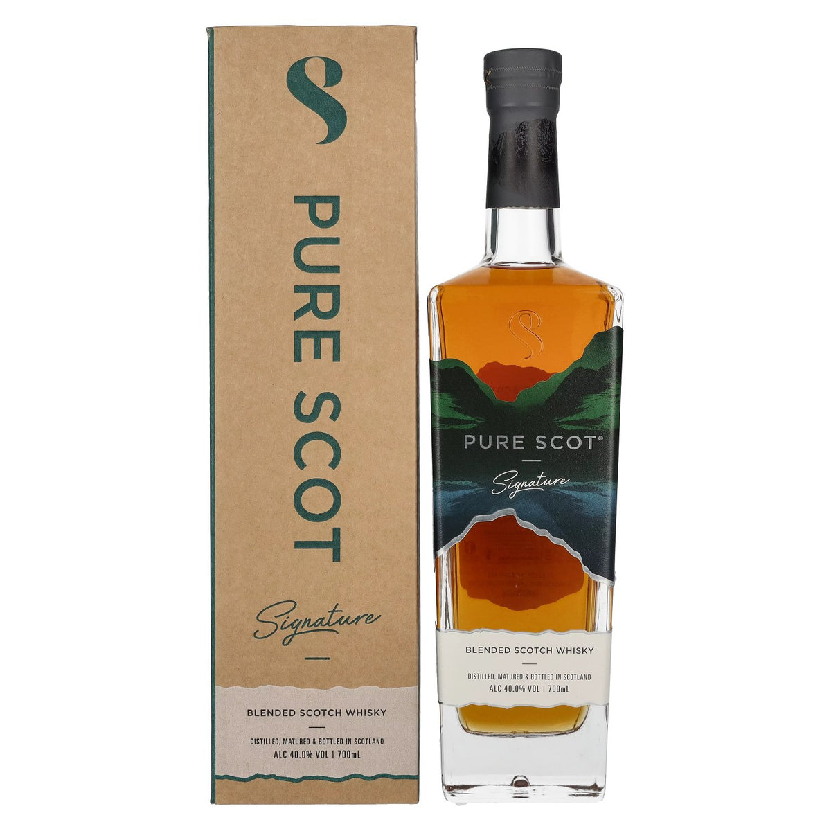 Bladnoch Pure Scot Blended Scotch Whisky 40% vol. 0,7l en coffret cadeau