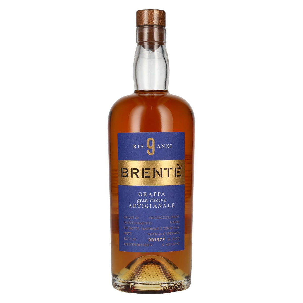 Beniamino Maschio BRENTÈ CUVÉE 9 Anni Gran Riserva Grappa 42% vol. 0.7 l