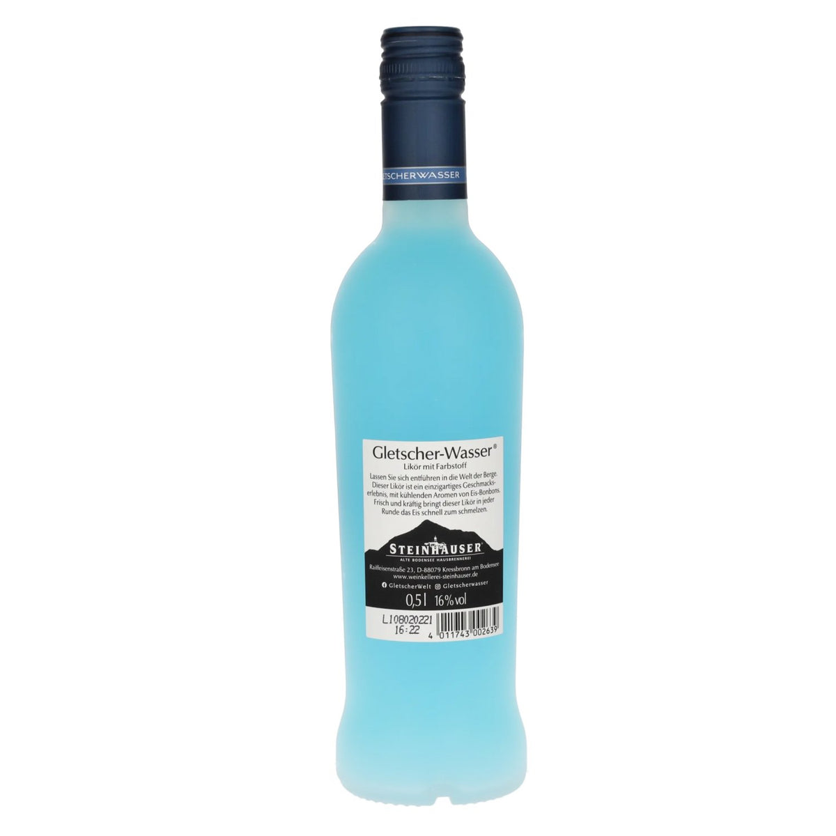 Steinhauser Glacier Water Liqueur 16% vol. 0.5l