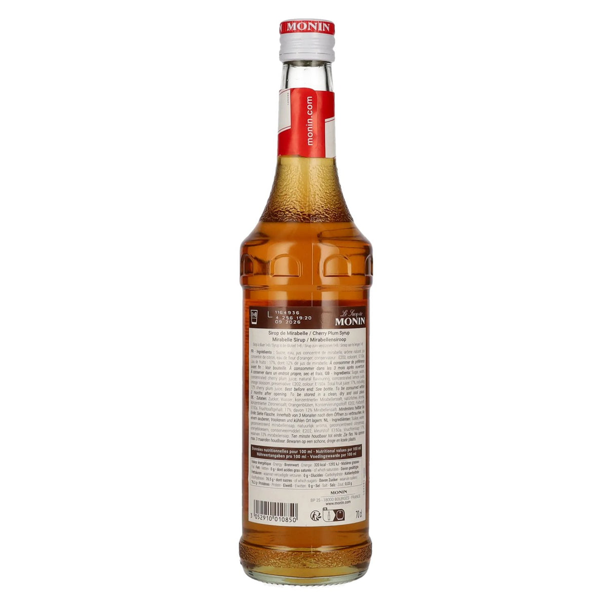 Le Sirop de Monin MIRABELLE 0,7l