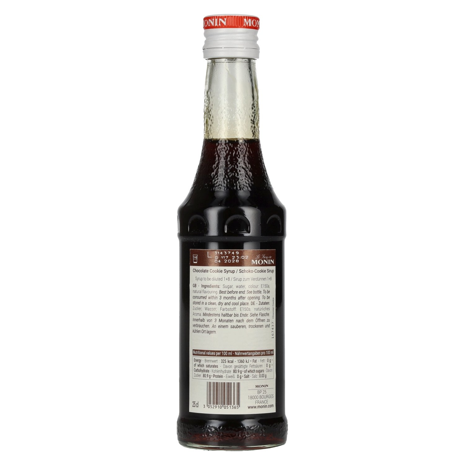 Le Sirop de Monin CHOCOLATE COOKIE 0.25l