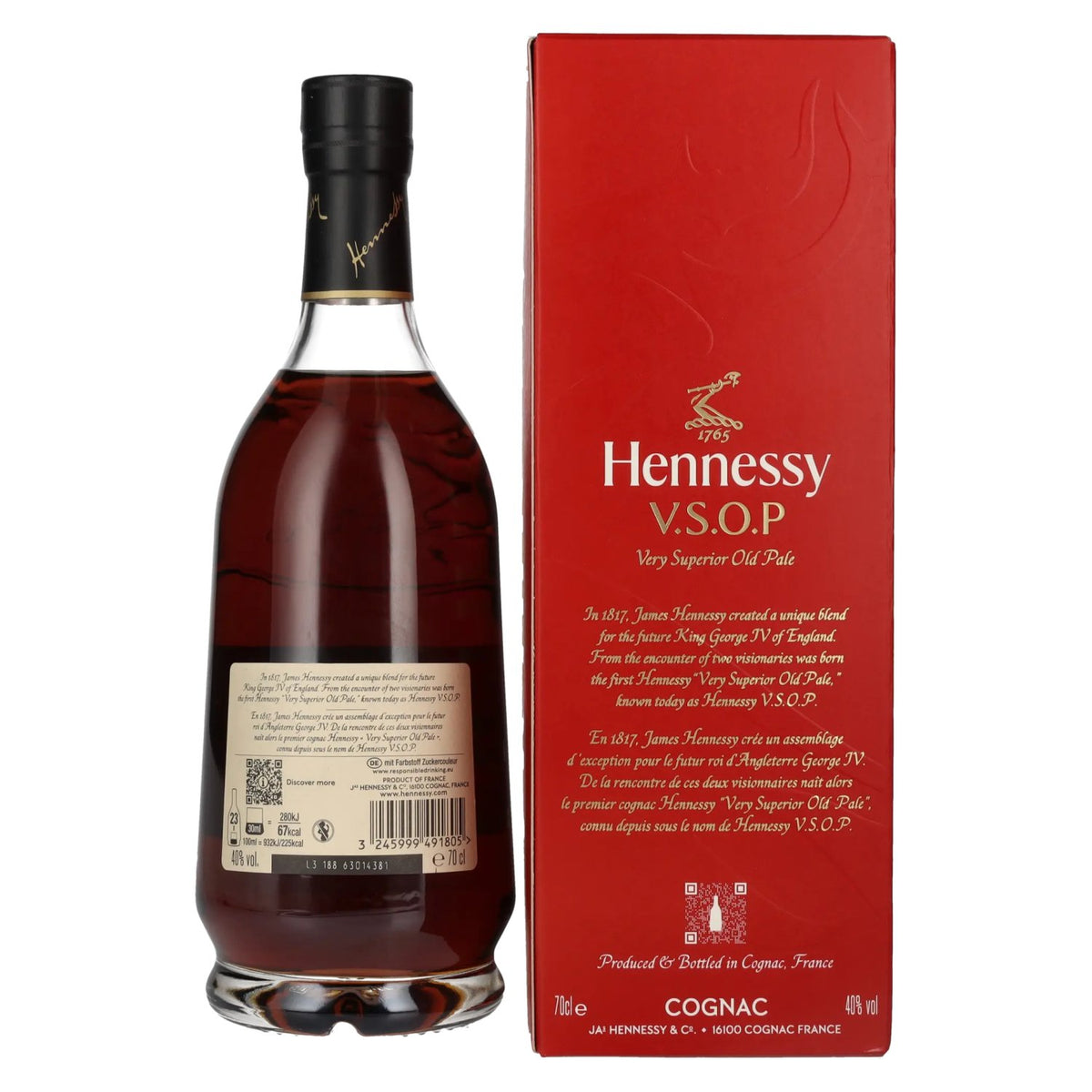 Hennessy V.S.O.P Cognac 40% Vol. 0,7l in Geschenkbox