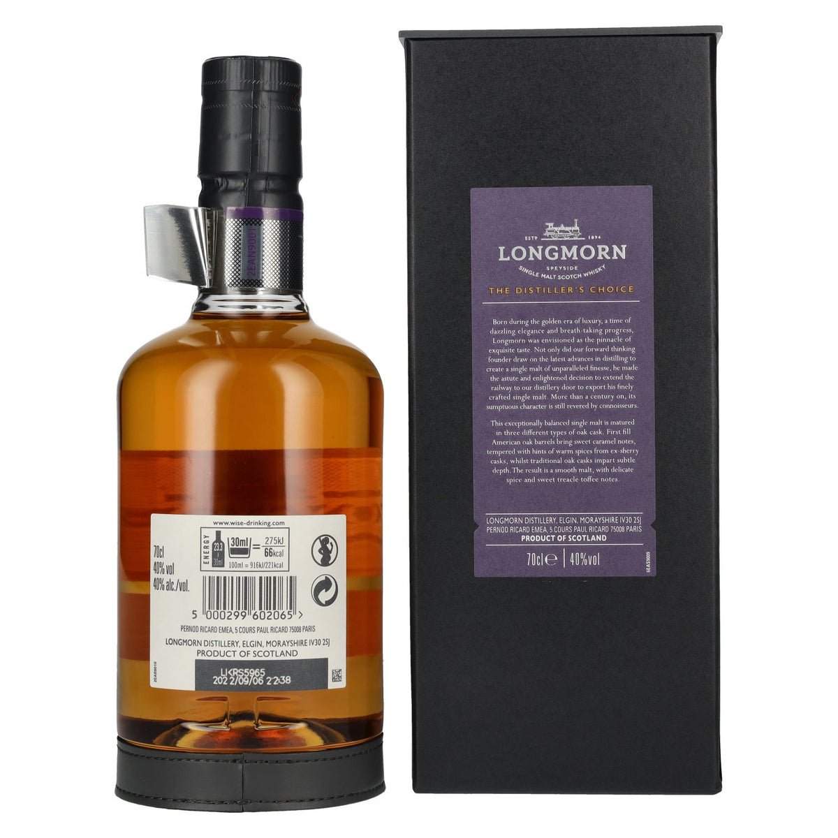 Longmorn The Distillers Choice 40% Vol. 0,7l in Geschenkbox