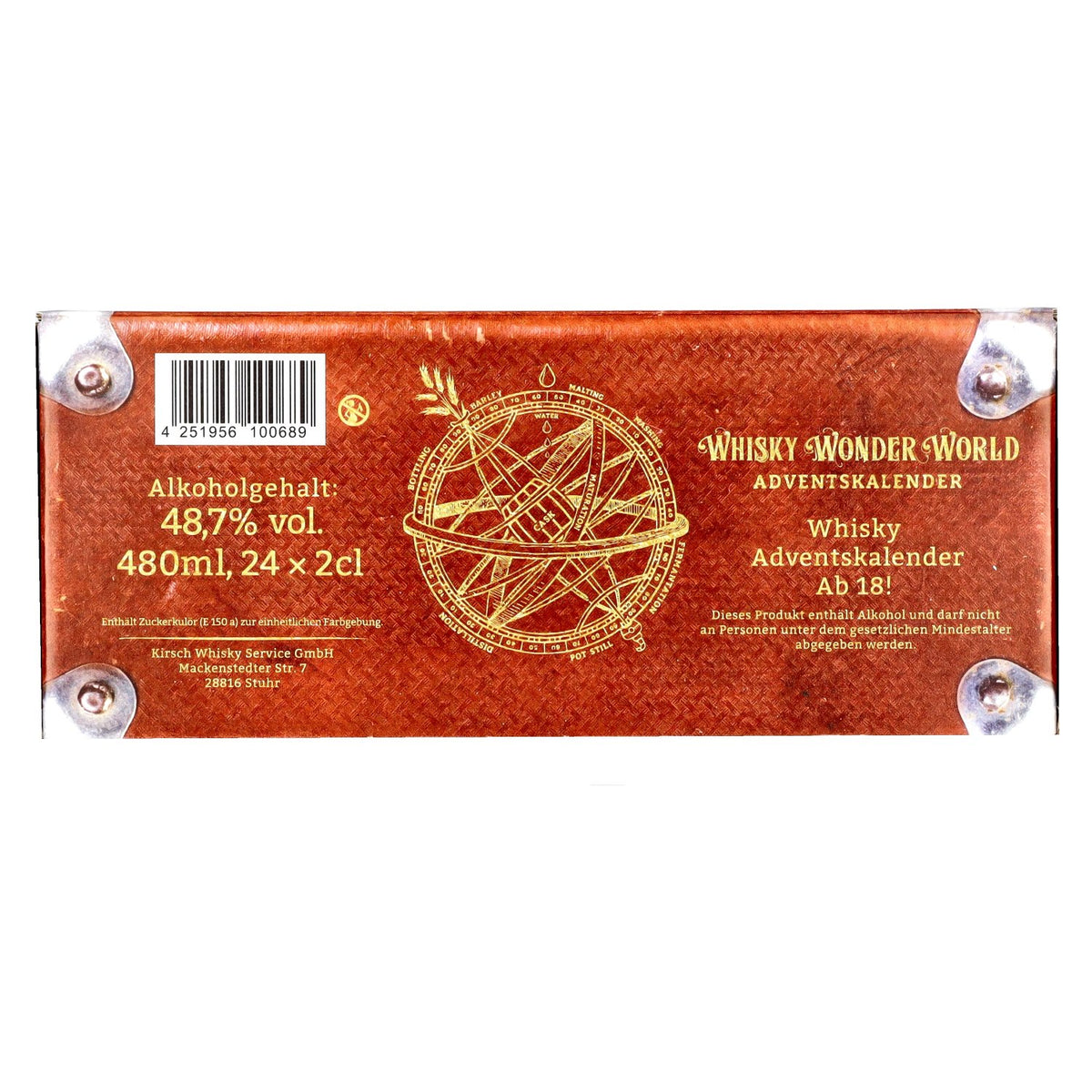 Calendrier de l'Avent Whisky Wonder World 2026, 48,7 % vol., 24 x 0,02 l