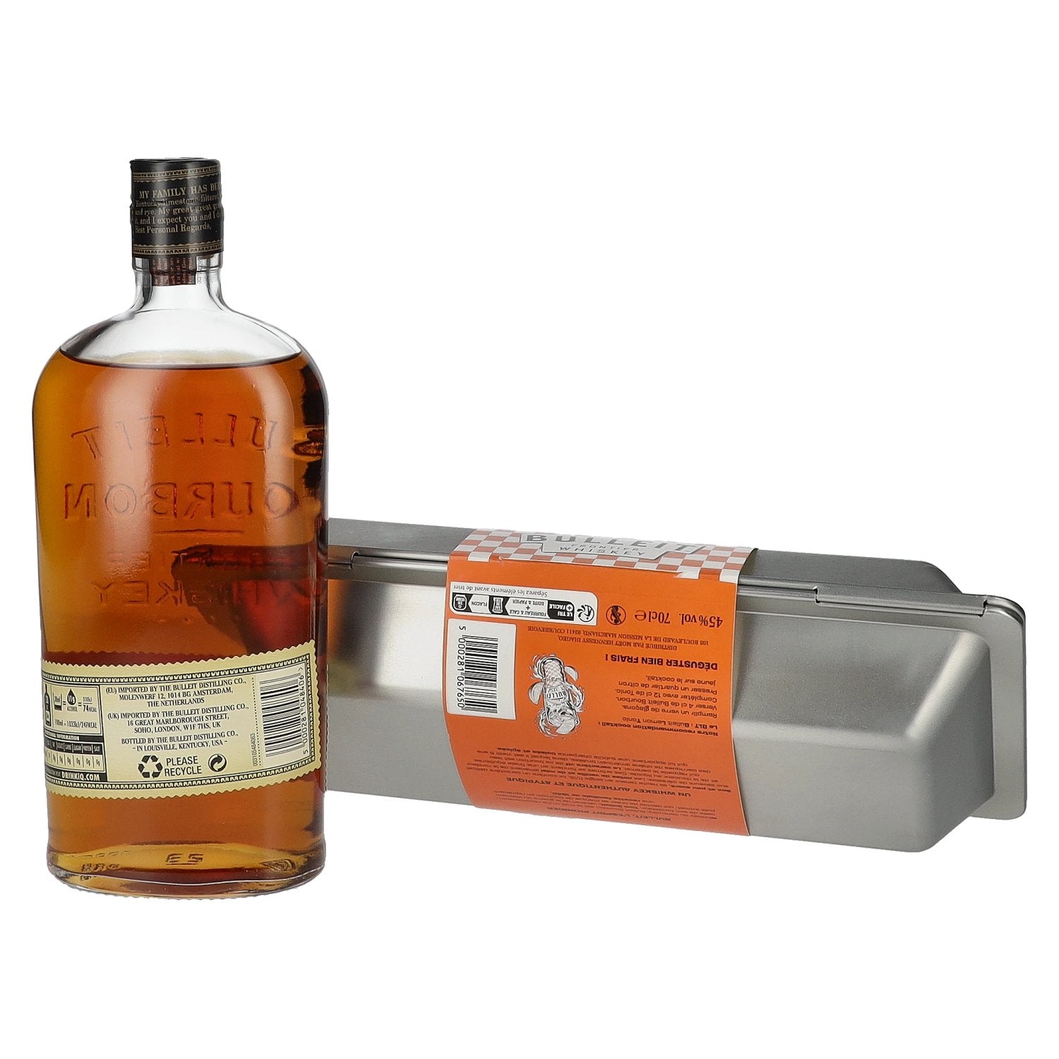Bulleit Bourbon 10 Years Old FRONTIER WHISKEY 45,6% Vol. 0,7l in Lunch Box