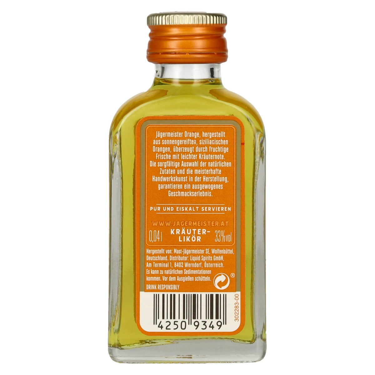 Jägermeister Orange 33% Vol. 0,04l