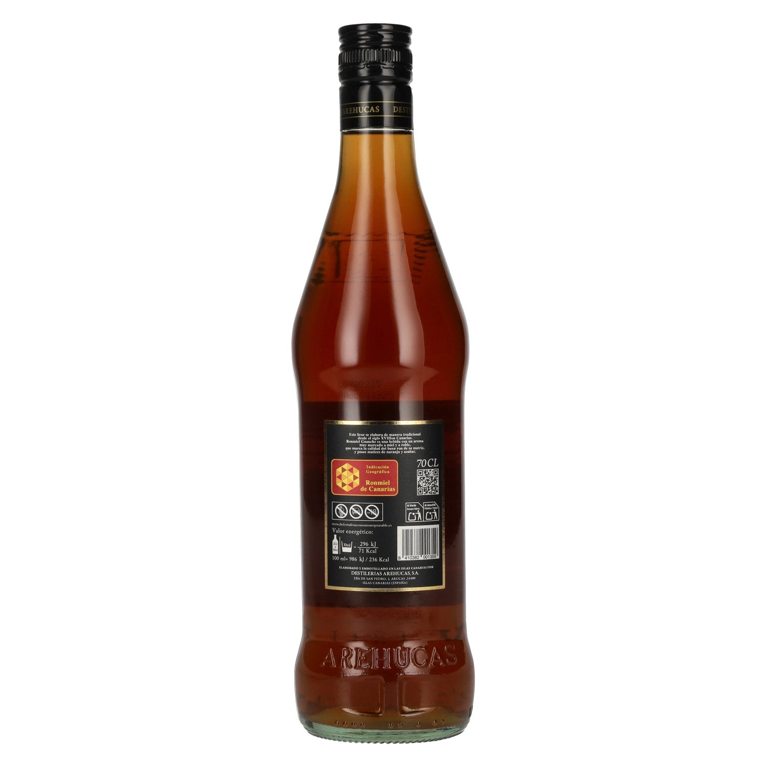 Arehuca’s Guanche Honey Rum Liqueur 20% vol. 0.7 l