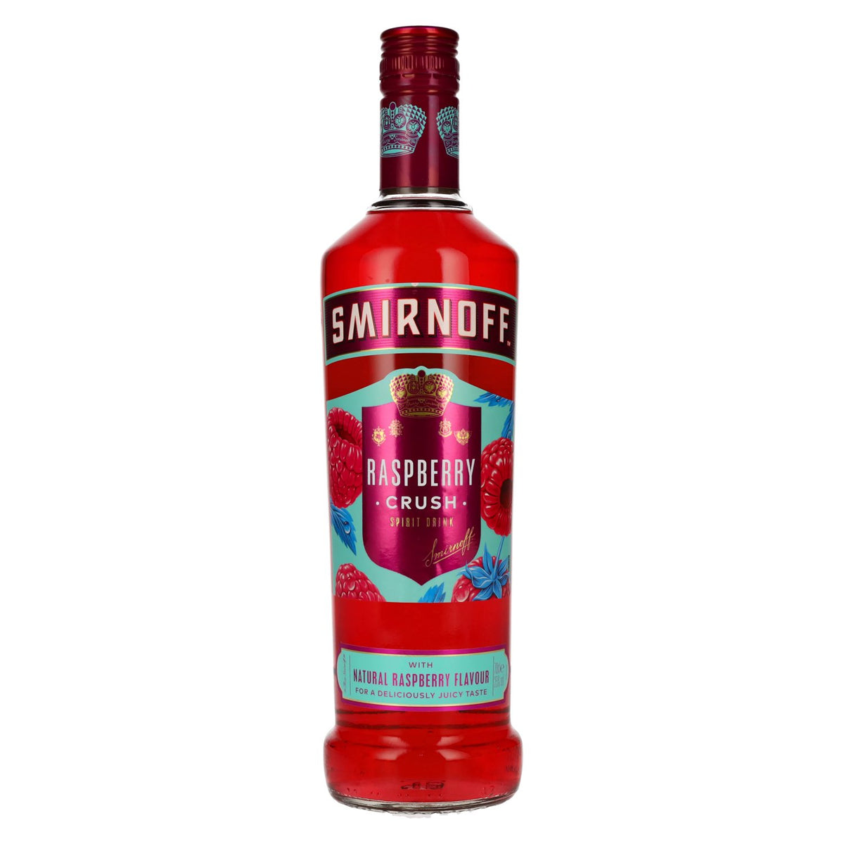 Smirnoff Vodka RASPBERRY CRUSH Spirit Drink 25% vol. 0,7l