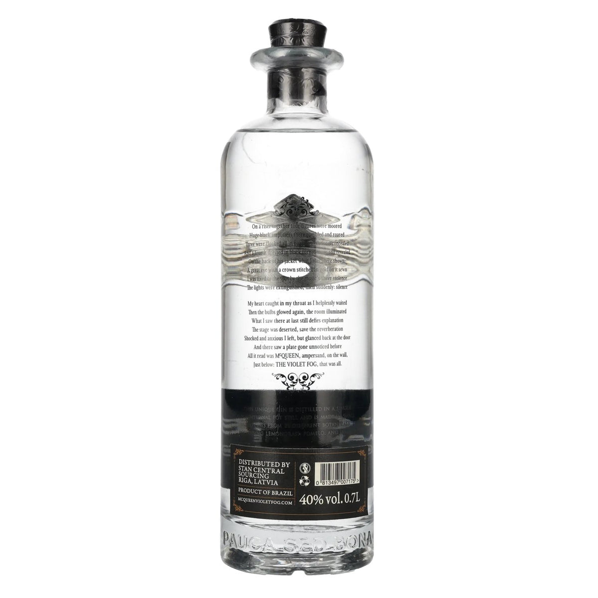 McQueen and the Violet Fog Handcrafted Gin 40% Vol. 0,7l