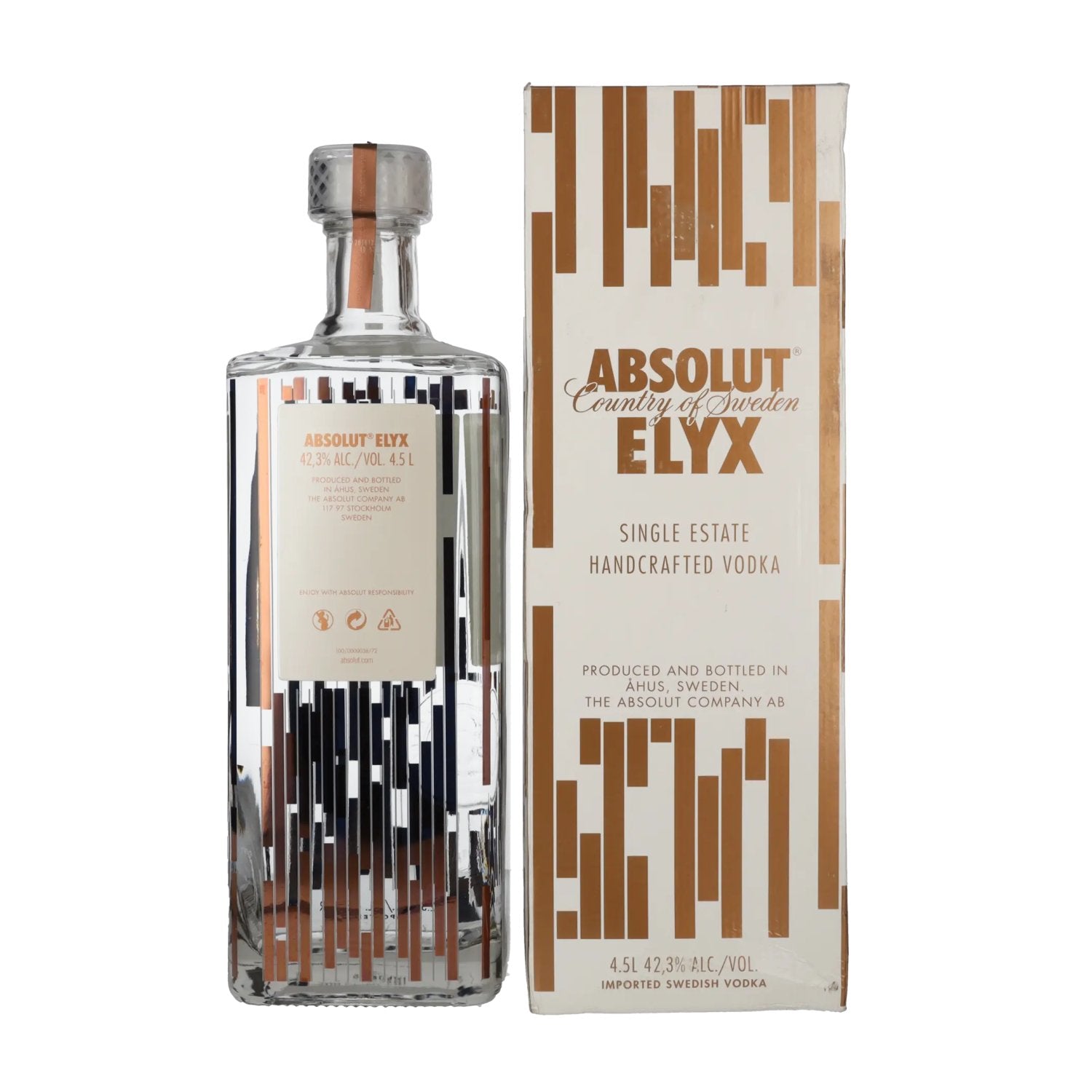 Absolut Vodka ELYX 42,3% Vol. 4,5l in gift box