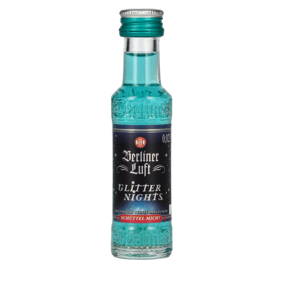 Berliner Luft GLITTER NIGHTS La fraîcheur Liqueur de menthe 18% Vol. 0,02l