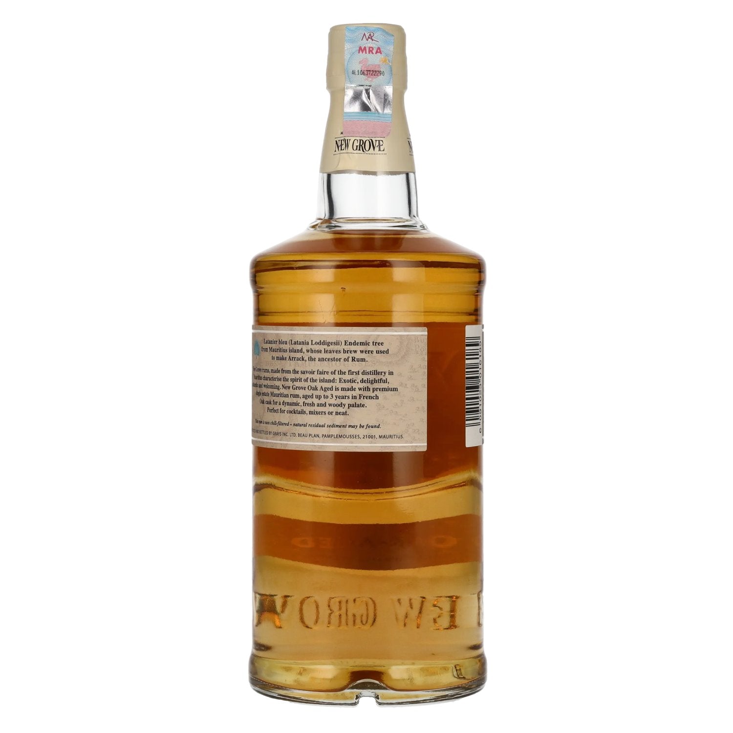 New Grove Old Oak Aged Mauritius Island Rum 40% Vol. 0,7l