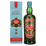 Dunville's Irish Whiskey single malt 10 ans d'âge, élevé en fût PX, 46 % vol., 0,7 l, dans un coffret cadeau