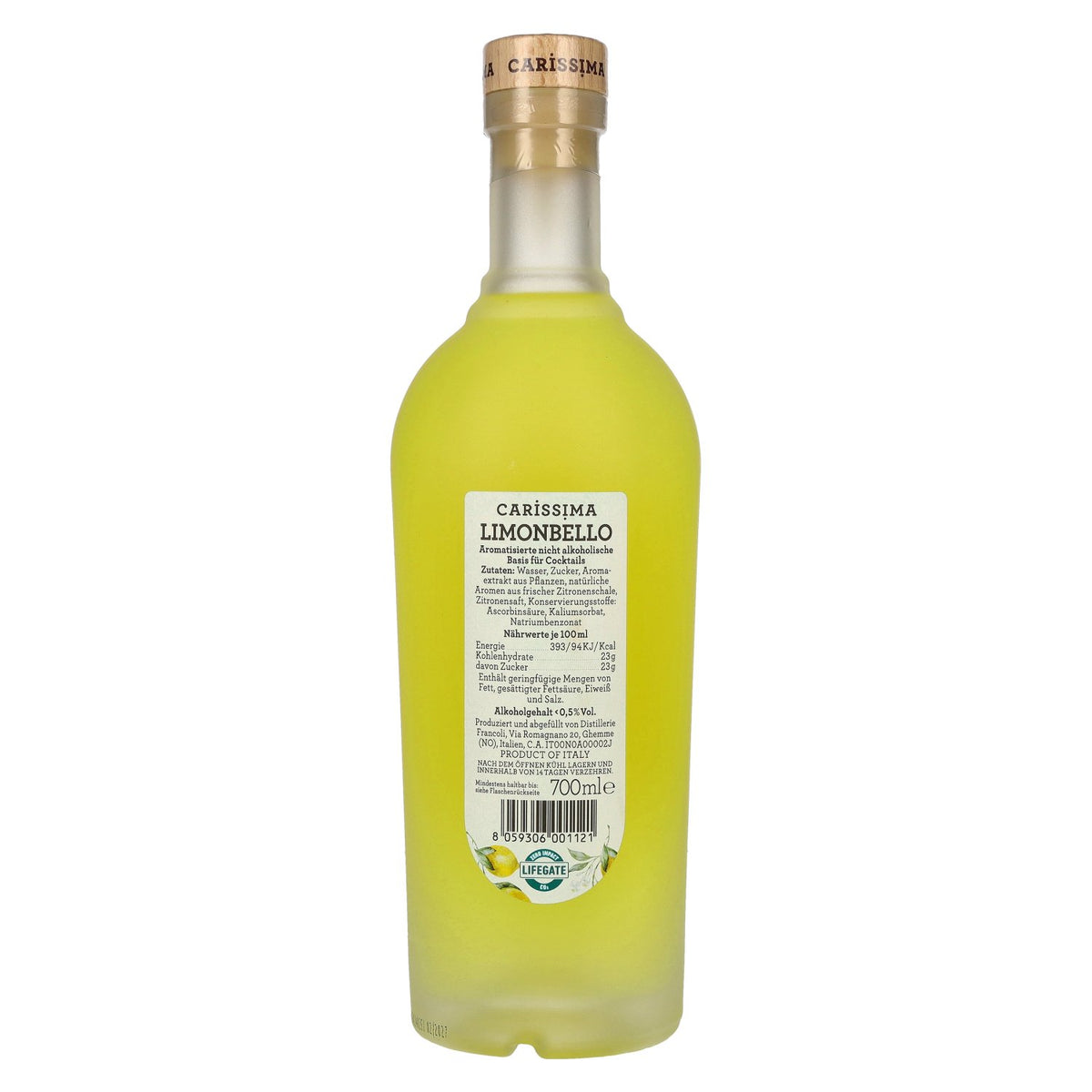 Fratelli Francoli Carissima Limonbello Non-Alcoholic 0.7l