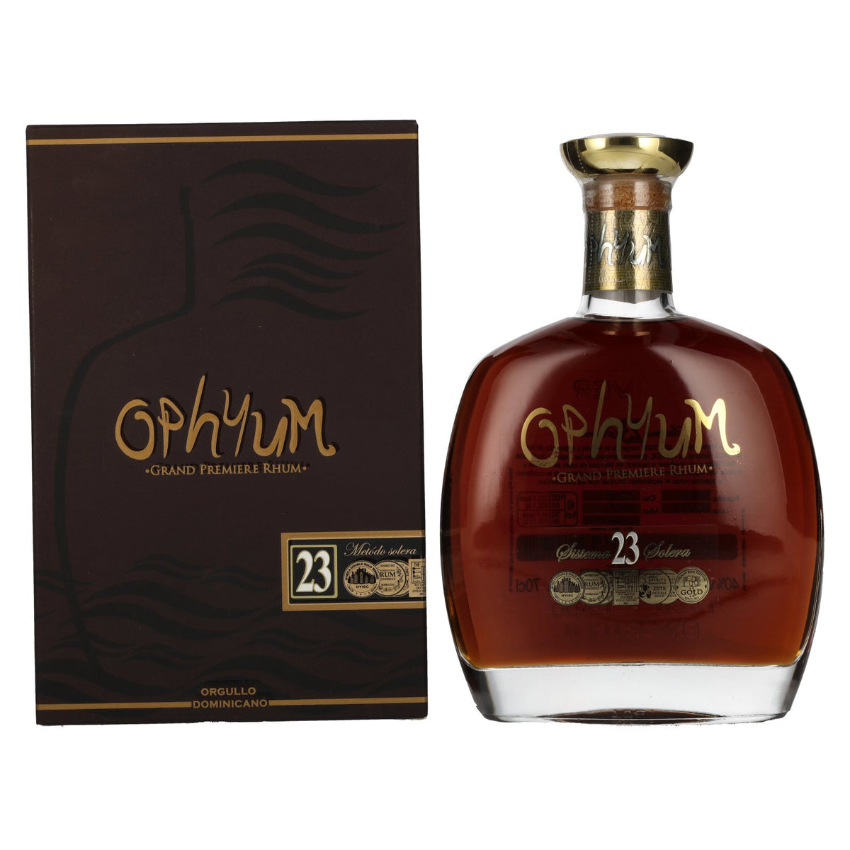 Ophyum 23 Metódo Solera Grand Premiere Rhum 40% Vol. 0,7l in Geschenkbox