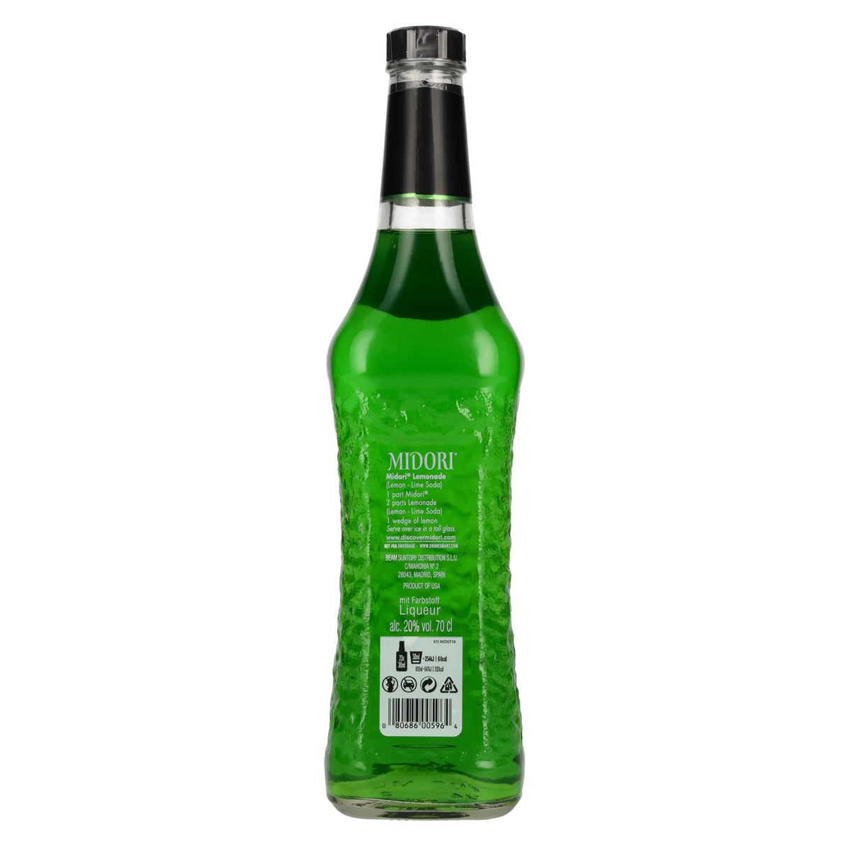 Midori Melon Liqueur 20% Vol. 0,7l