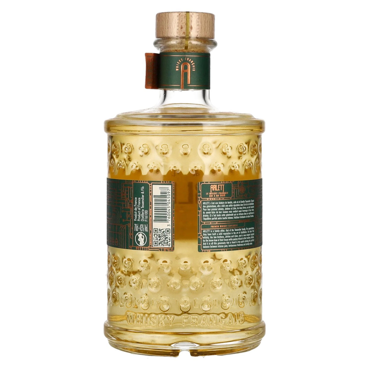 ARLETT Tourbé Single Malt Whisky 43% Vol. 0,7l