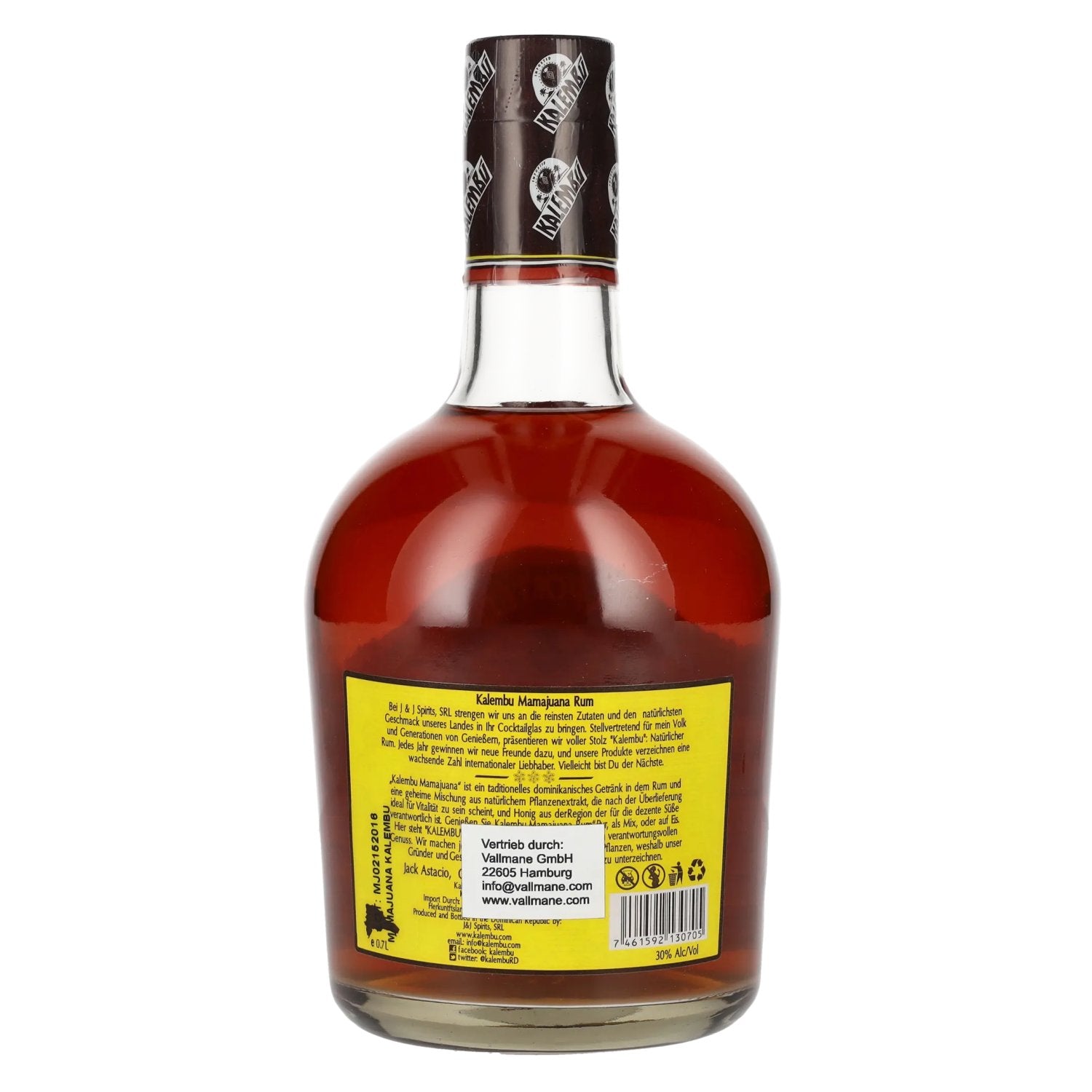 Kalembú Karibischer Mamajuana Rum 30% Vol. 0,7l