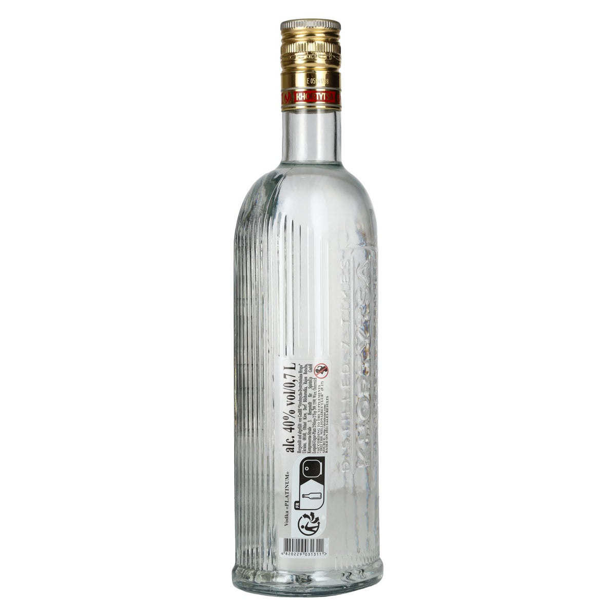 Khortytsa KHOR PLATINUM Vodka 40% Vol. 0,7l