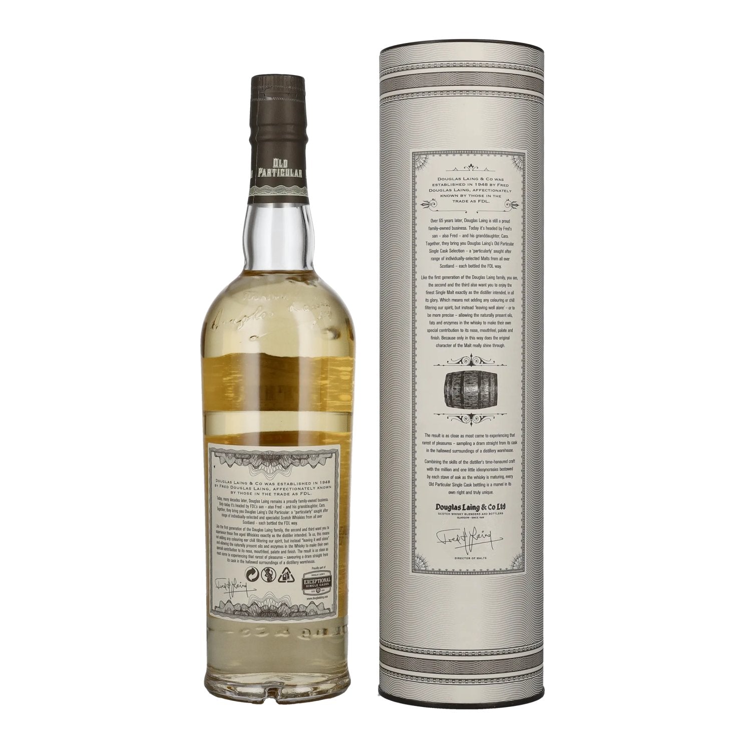 Douglas Laing OLD PARTICULAR Mortlach 10 Years Old Single Cask Malt 2009 48,4% Vol. 0,7l in gift box