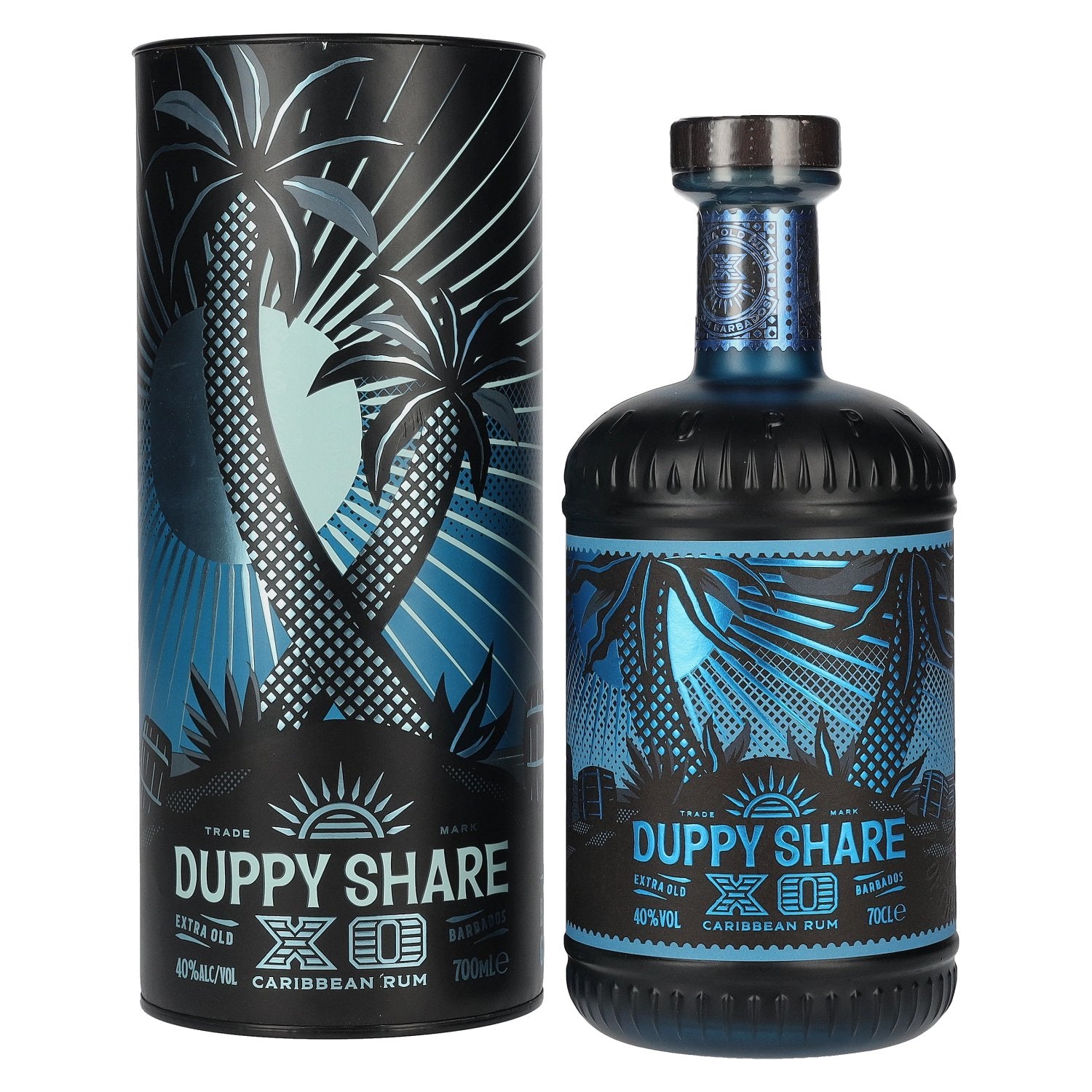 Duppy Share XO Caribbean Rum 40% Vol. 0,7l in gift box