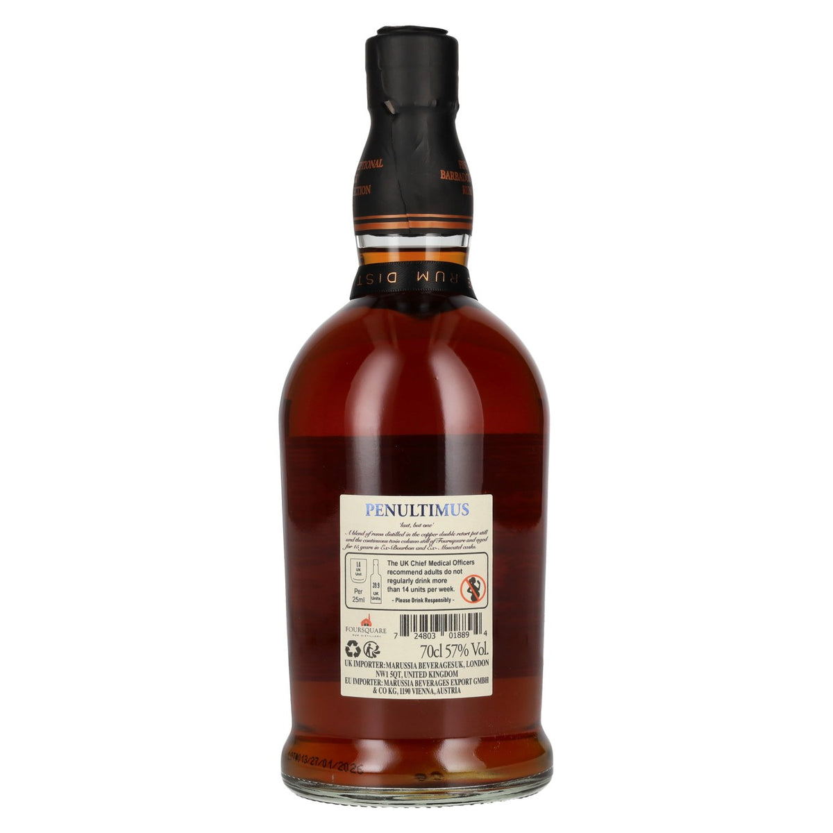 Foursquare 15 Years Old Exceptional Cask SELECTION MARK XXX PENULTIMUS 2025 57% Vol. 0,7l