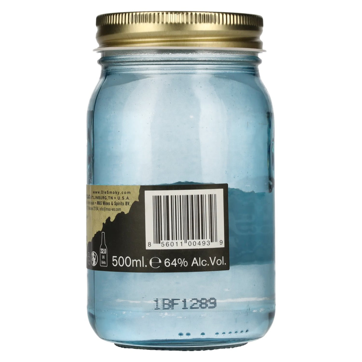 Ole Smoky Tennessee Moonshine BLUE FLAME Premium Spirit Drink 64% Vol. 0.5l