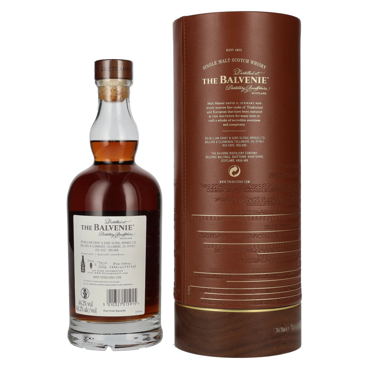 The Balvenie 30 Years Old The Rare Marriages Collection 44,2% Vol. 0,7l in Geschenkbox