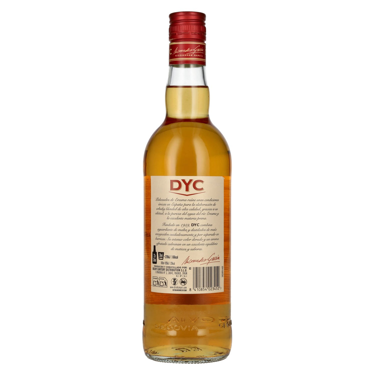 DYC Destilerias y Crianza Selected Blended Whisky 40% Vol. 0,7l