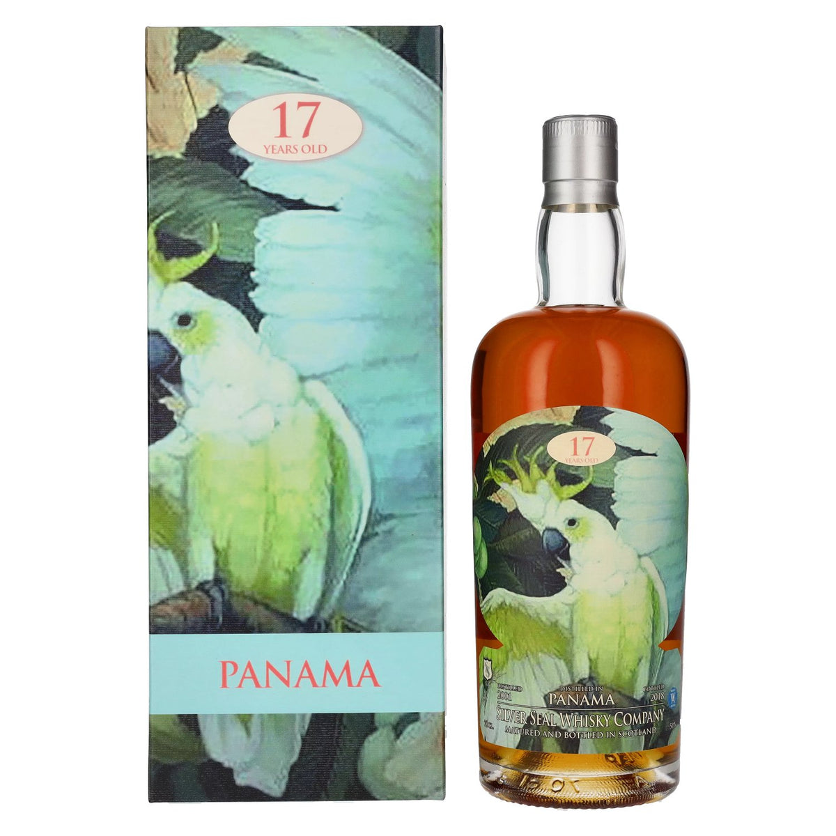 Silver Seal PANAMA Rum 17 Years Old 2001 51% Vol. 0,7l en boîte cadeau