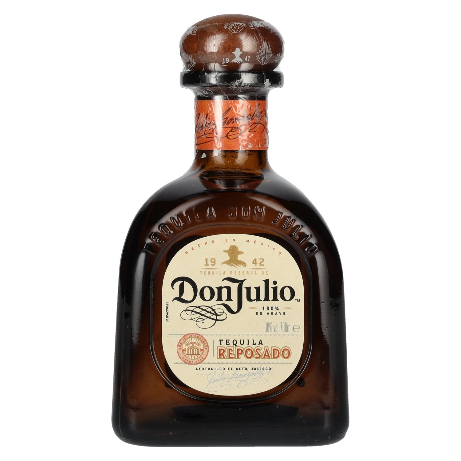 Don Julio Tequila Reposado 100% Agave 38% Vol. 0,7l