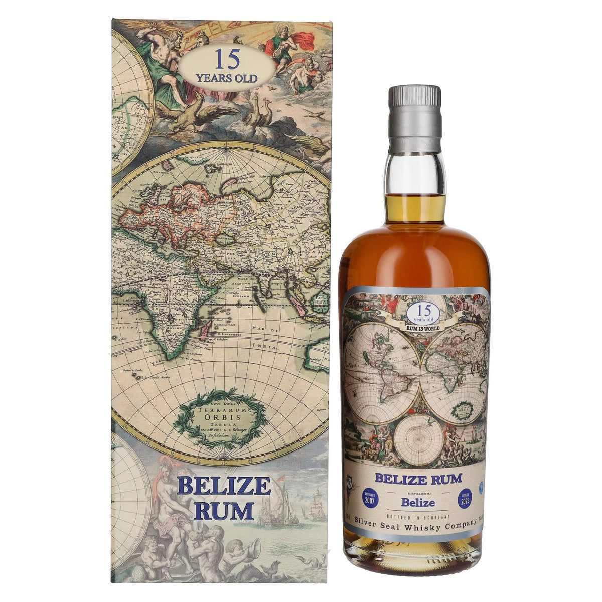 Silver Seal BELIZE Rum 15 Years Old 2007 51,5% Vol. 0,7l in gift box